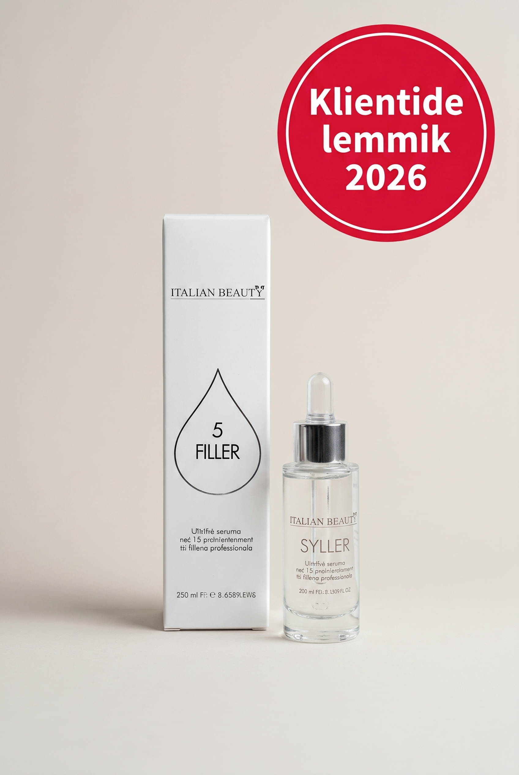 Kõhutervis (5) Siero 5 Filler – Innovaatiline "Täitesüstide" Efektiga Seerum - Image 1